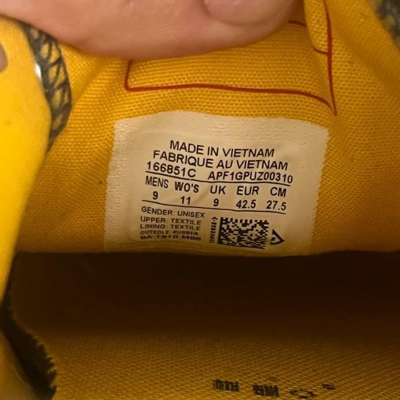 Plaid Low Top Converse - Picture 3 of 3